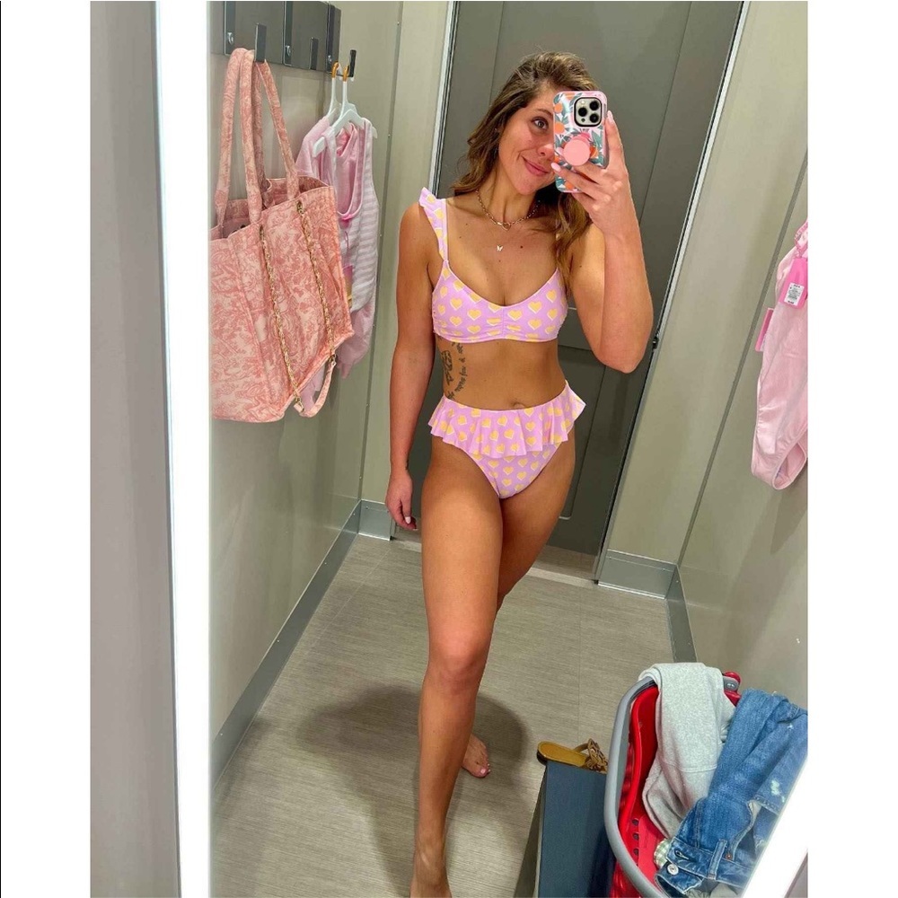 NWT Stoney clover lane bikini top only SZ D/DD